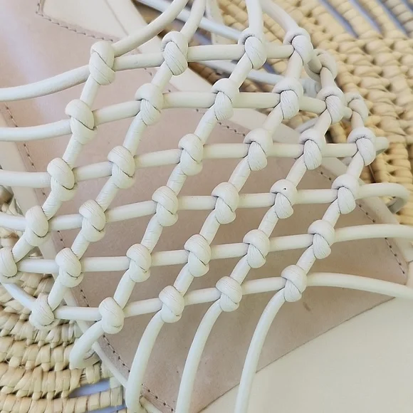 NIB SCHUTZ TINAH LEATHER SANDAL - Picture 3 of 14